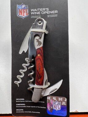 Detroit Lions Wine Bottle Opener Waiter Style TSV Home NFL Official Merch